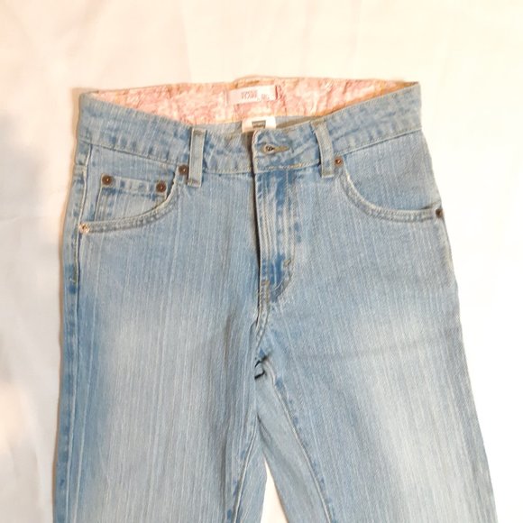 GIRLS Levi's 517 size 12 1/2 Regular NWOT stretch flare adjustable jeans - Picture 1 of 12